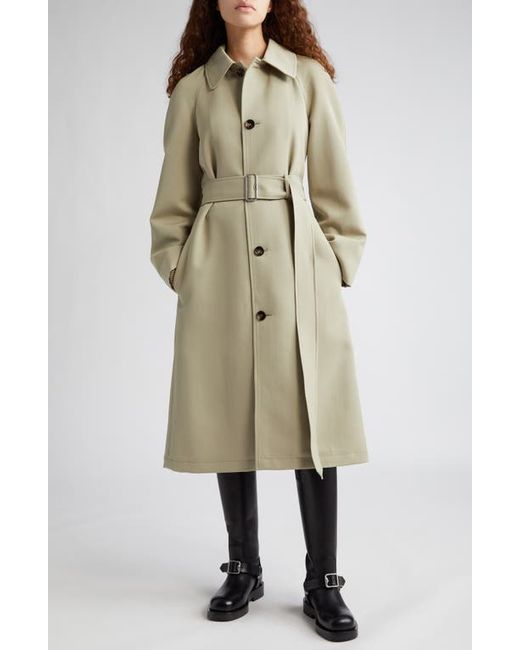 Burberry Belted Wool Coat in at