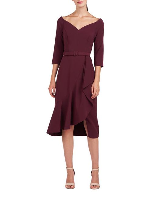 Kay Unger Izzy Belted Cocktail Dress in at