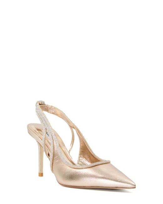 Dune London Cinematic Pointed Toe Slingback Pump in at
