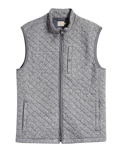 Faherty Epic Quilted Fleece Vest in at Small