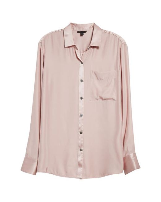 ATM Anthony Thomas Melillo Matte Silk Shirt in at X-Small