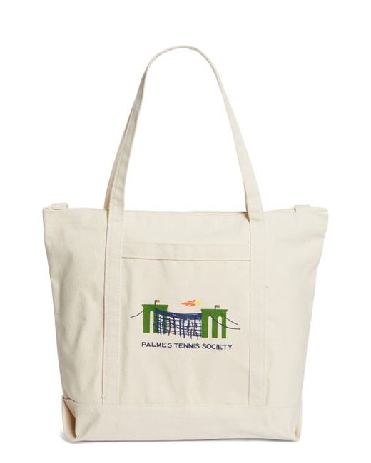 Palmes Tennis Society Cotton Tote in at