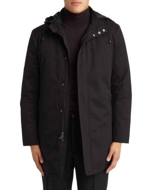 Hart Schaffner Marx Harper Technical All Weather Water Resistant Down Coat in at X-Small