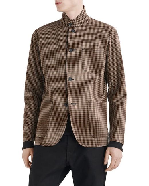Rag & Bone Prospect Houndstooth Cardigan in at Small