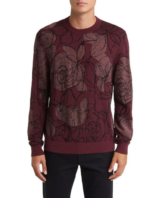 Ted Baker London Jacquard Crewneck Sweater in at