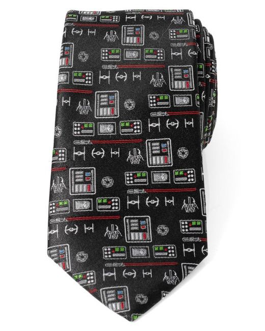 Cufflinks, Inc. Inc. Star Wars Darth Vader Chest Plate Silk Tie in at