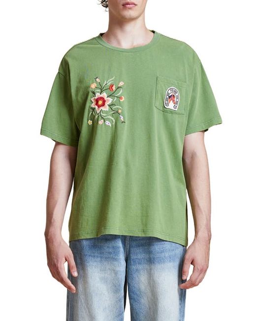 Profound Flower Farm Embroidered T-Shirt in at