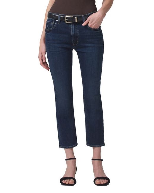 Citizens of Humanity Isola Crop Slim Straight Leg Jeans in at