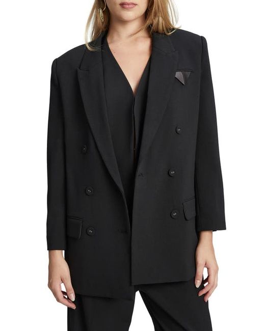 Bardot Sloane Oversize Double Breasted Blazer in at X-Small
