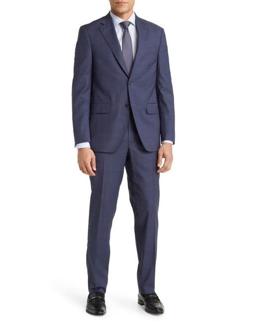 Peter Millar Tailored Fit Stretch Wool Suit in at