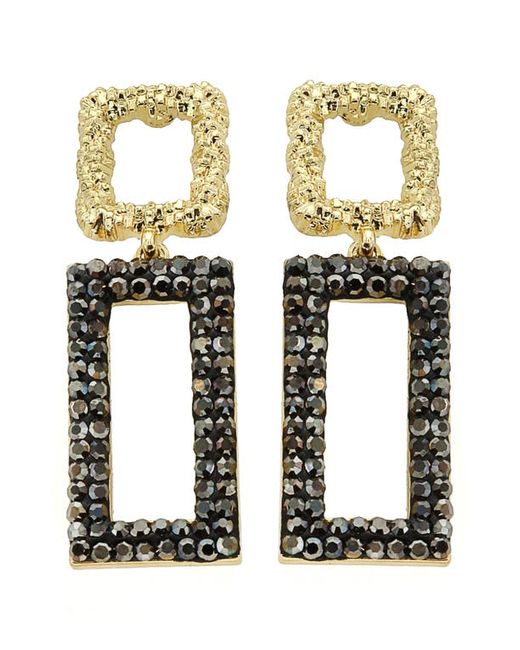 Panacea Luxe Rectangle Drop Earrings in at