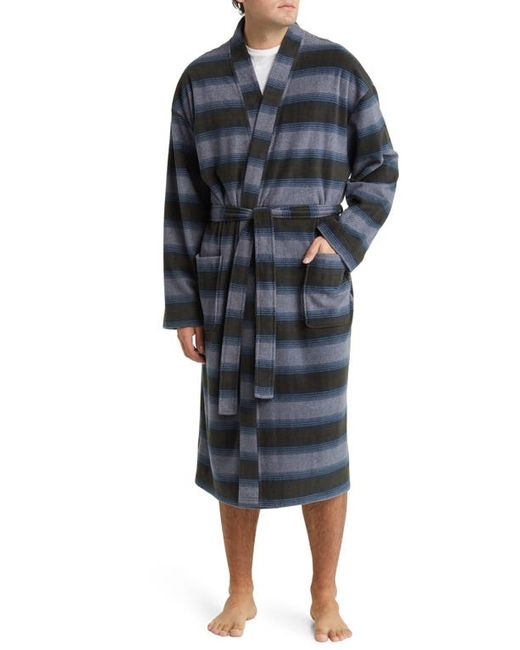 Majestic International Line Up Cotton Robe in at