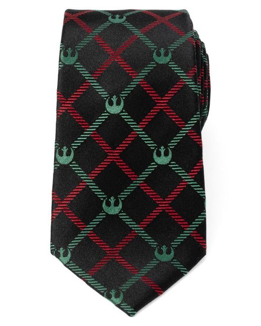 Cufflinks, Inc. Inc. Star Wars Rebel Alliance Plaid Silk Blend Tie in at
