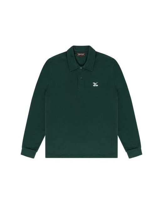 Quiet Golf Society Long Sleeve Polo in at Small