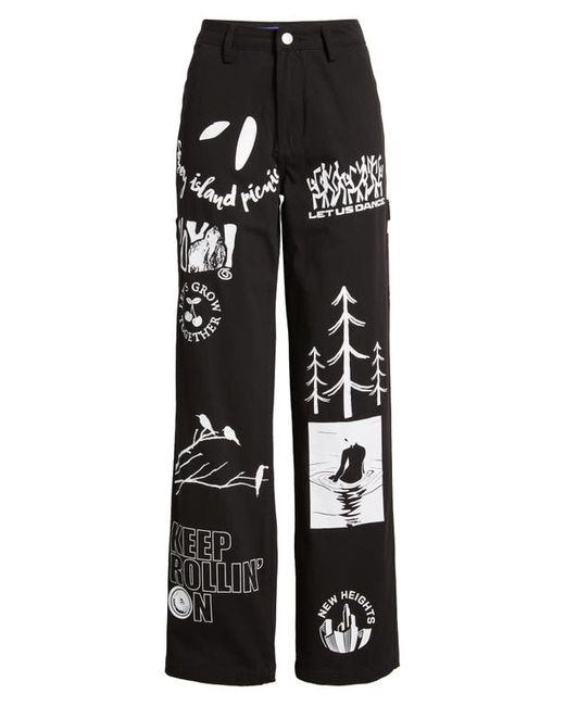 Coney Island Picnic Serenity Now Organic Cotton Carpenter Pants in at
