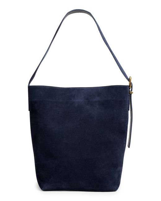 Madewell Essentials Suede Bucket Bag in at