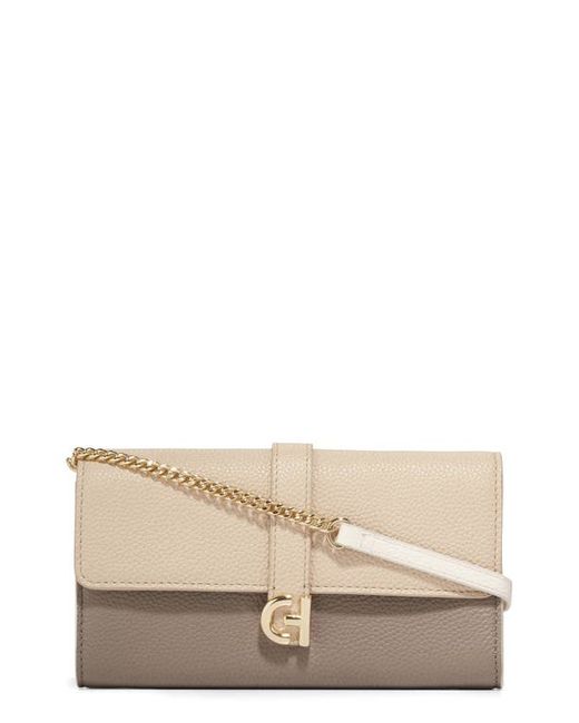 Cole Haan On a Chain Crossbody Wallet in Irish Coffee/Ch Oat at