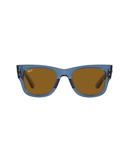 Ray-Ban Mega Wayfarer 52mm Square Sunglasses in at