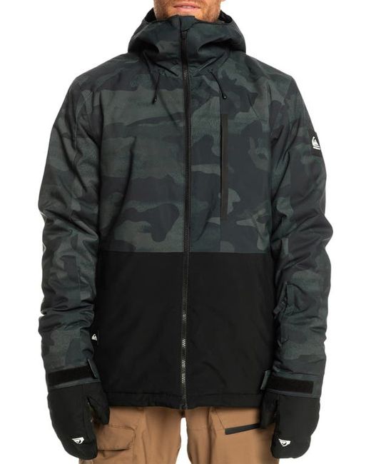 Quiksilver Mission Print Waterproof Jacket in at Small