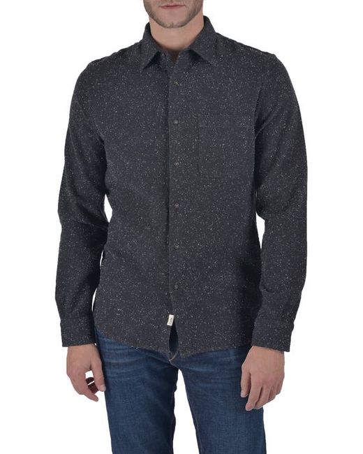Hiroshi Kato The Ripper Speckle Flannel Button-Up Shirt