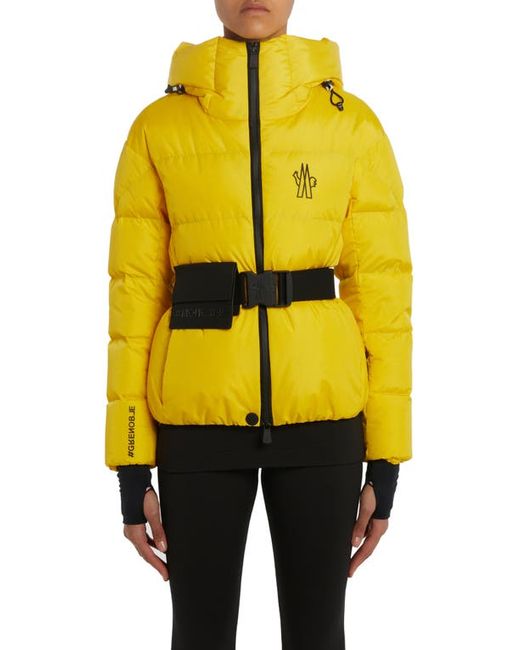 Moncler Grenoble Bouquetin Belted Down Jacket