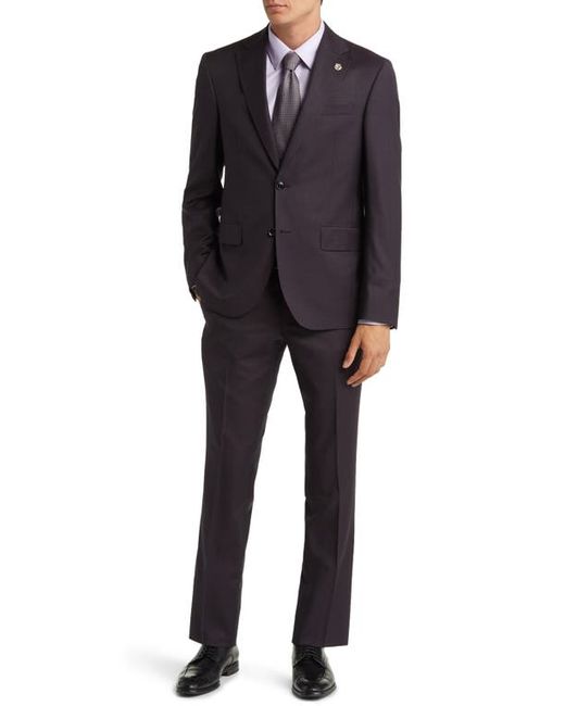 Ted Baker London Roger Extra Slim Fit Solid Wool Suit 36Regular