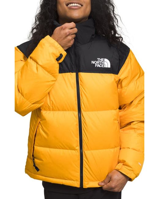 The North Face 1996 Retro Nuptse 700 Fill Power Down Packable Jacket Summit Gold/Tnf