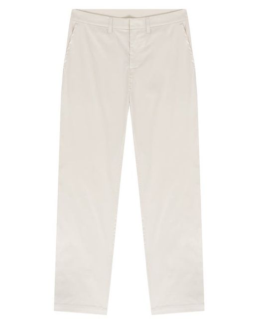 Quiet Golf Flat Front Cotton Blend Chinos Small