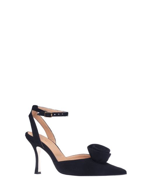 Ron White Ankle Strap Pointed Toe Pump