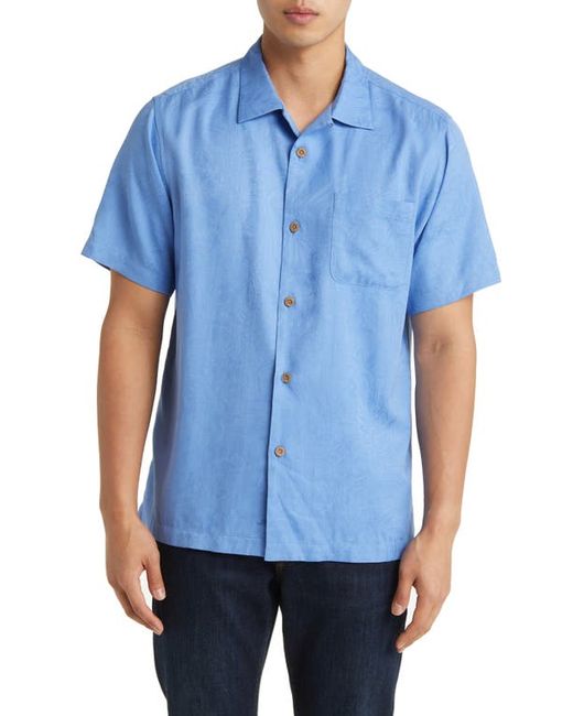 Tommy Bahama Tropic Isle Short Sleeve Button-Up Silk Camp Shirt