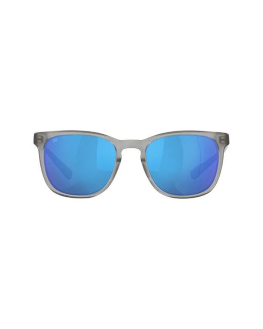 Costa Del Mar Sullivan 53mm Mirrored Polarized Square Sunglasses