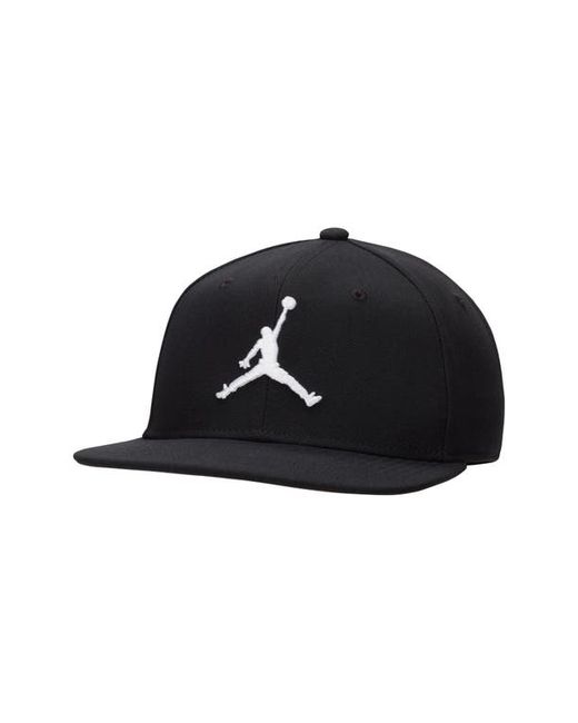 Jordan Pro Baseball Cap Black/Anthracite/White Medium