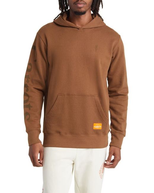 Carrots By Anwar Carrots Wordmark Logo Graphic Hoodie Small
