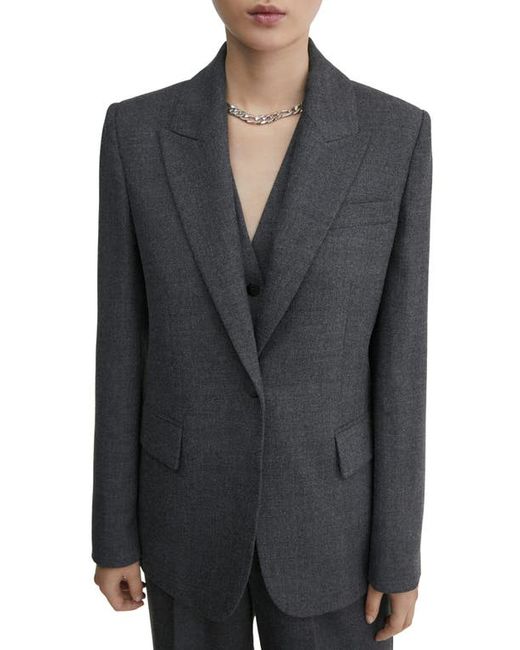 Mango Structured Suiting Jacket X-Small