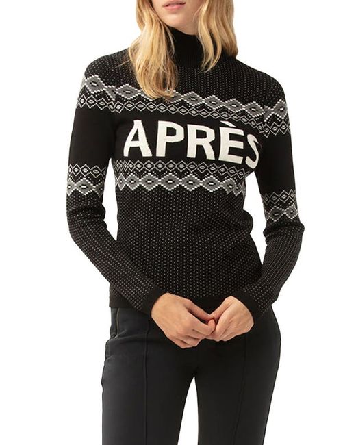 Alp N Rock Aurora Jacquard Mock Neck Sweater X-Small