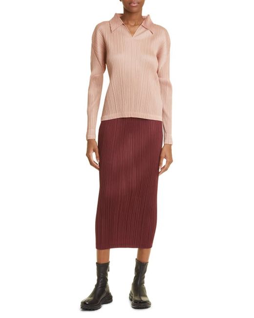 Pleats Please By Issey Miyake Monthly Colors October Pleated Top