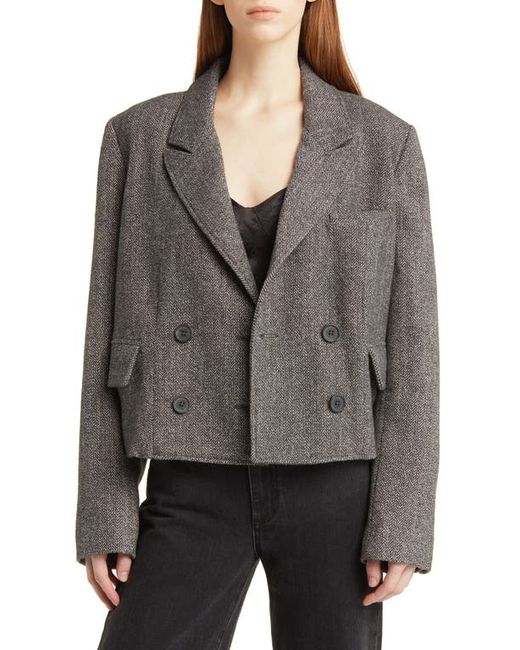 Free People Heritage Double Breasted Crop Blazer