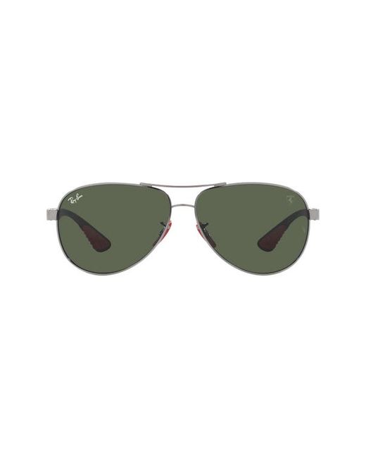Ray-Ban 61mm Pilot Sunglasses