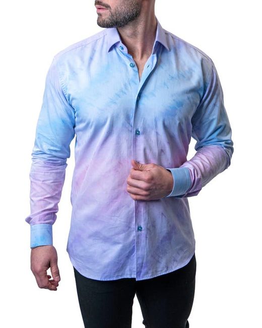 Maceoo Fibonacci Liter Multi Contemporary Fit Button-Up Shirt