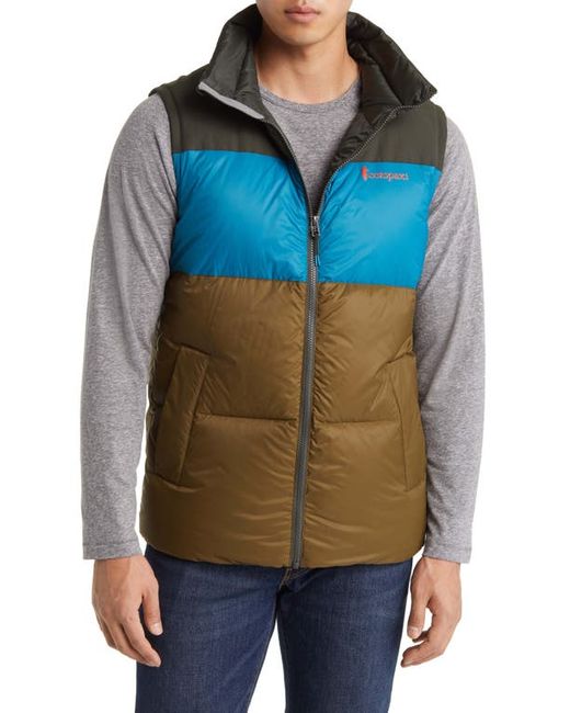 Cotopaxi Solazo Water Repellent 650 Fill Power Down Puffer Vest Woods/Gulf