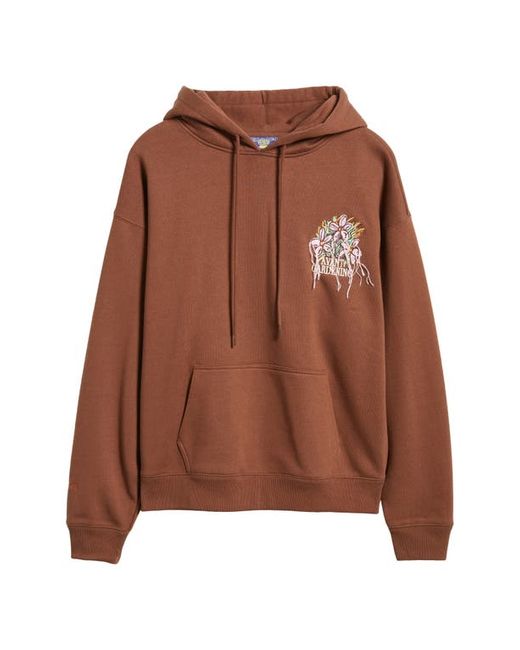 Coney Island Picnic Floral Embroidered Hoodie