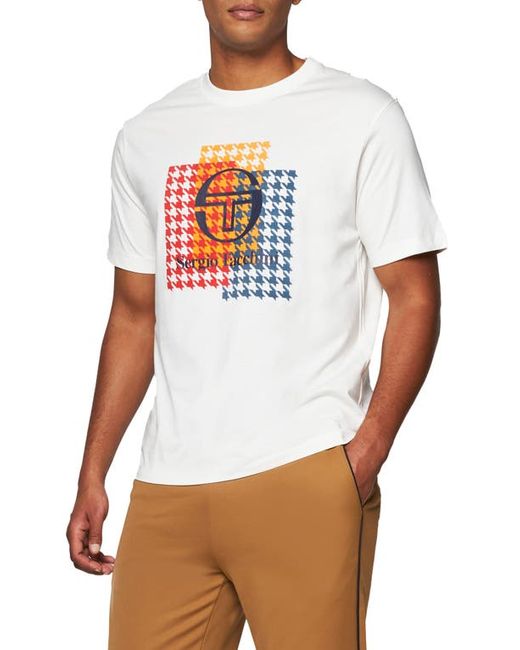Sergio Tacchini Cori Cotton Graphic T-Shirt Medium