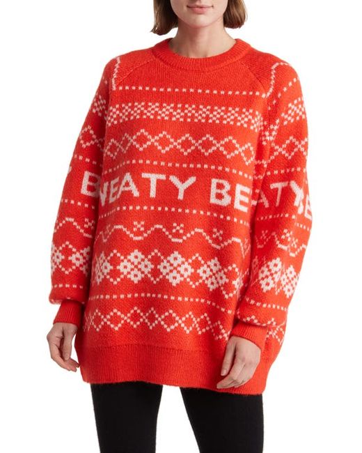 Sweaty Betty Fair Isle Sweater Xx-Small
