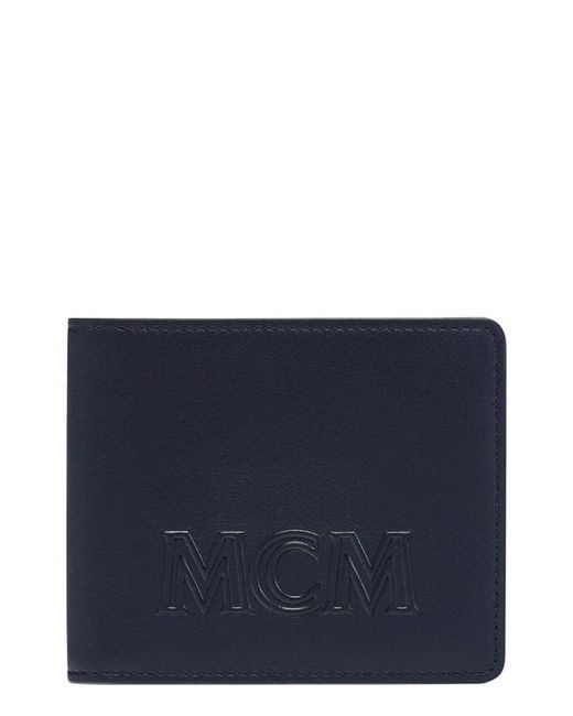 Mcm Small Aren Leather Bifold Wallet