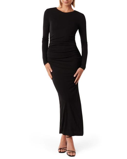 Ever New Solana Long Sleeve Ruched Maxi Dress