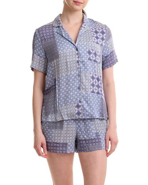 Splendid Patchwork Short Pajamas X-Small