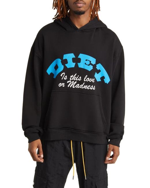 Diet Starts Monday Madness Graphic Hoodie Small