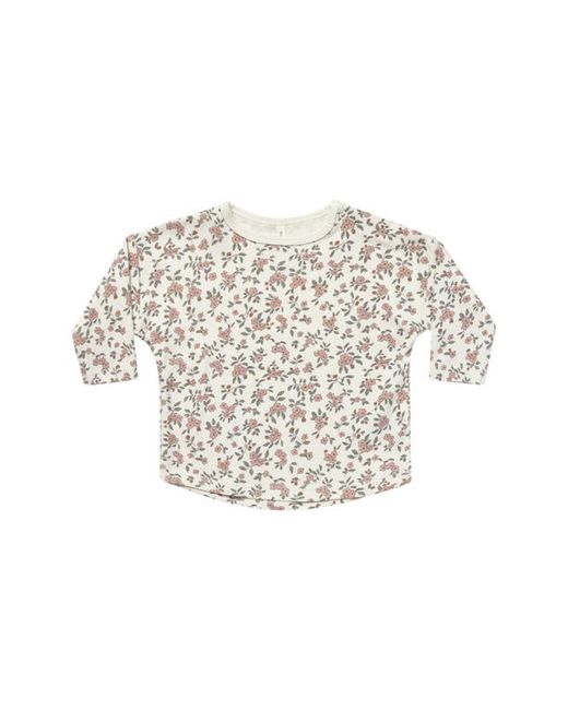 Quincy Mae Meadow Floral Brushed Jersey T-Shirt 6-12 M