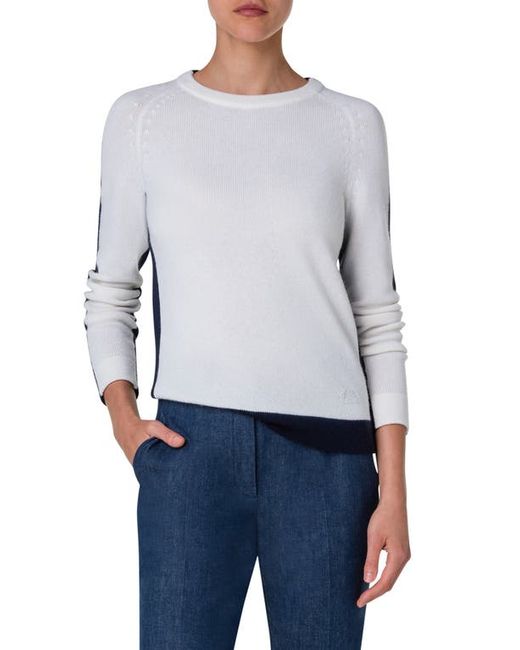 Akris Colorblock Cashmere Sweater