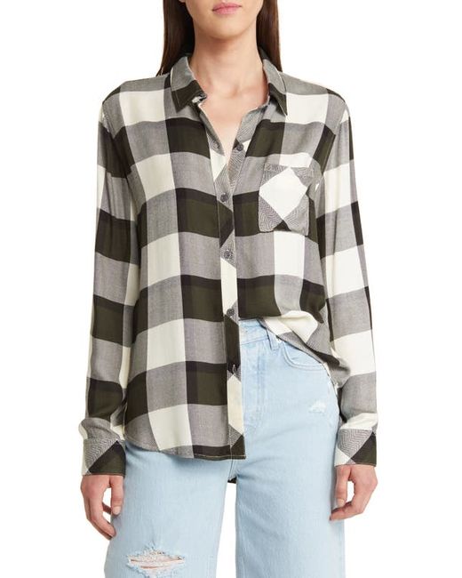 Rails Hunter Plaid Button-Up Shirt Xx-Small